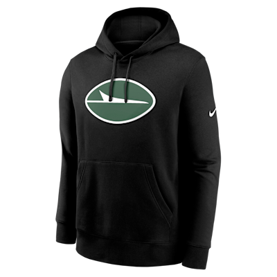 New York Jets Club Logo Men's Nike NFL Pullover Hoodie