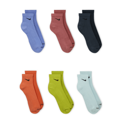 Nike Everyday Plus Cushioned Training Ankle Socks (6 Pairs). Nike.com