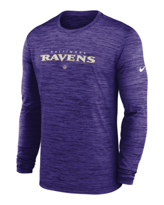 Nike Dri-FIT Sideline Velocity (NFL Baltimore Ravens) Men's Long-Sleeve  T-Shirt