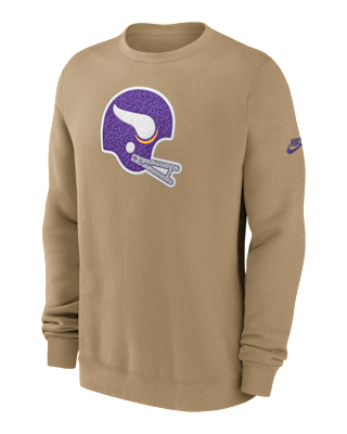 Мужские  Minnesota Vikings Swing Pass Rewind Club Nike NFL Pullover Crew