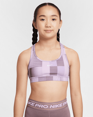 Детские  Nike Pro Big Kids' (Girls') Dri-FIT Reversible Sports Bra