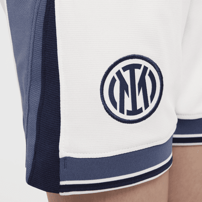 Spodenki piłkarskie dla dużych dzieci Nike Dri-FIT Inter Milan Stadium 2024/25 (wersja wyjazdowa) – replika