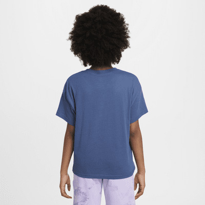 Playera para niña talla grande Nike Sportswear