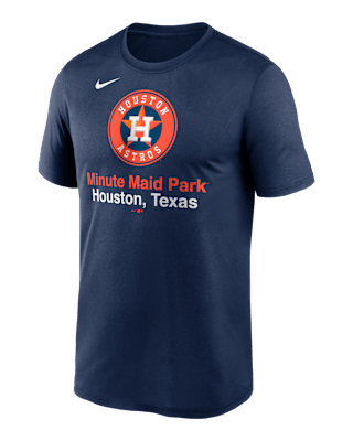 Мужская футболка Houston Astros Stadium Legend Nike Dri-FIT MLB