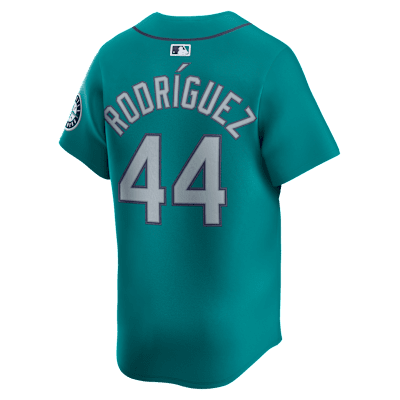 Jersey Nike Dri-FIT ADV de la MLB Limited para hombre Julio Rodríguez Seattle Mariners