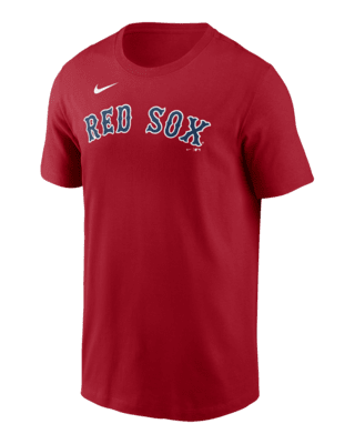 Мужская футболка Boston Red Sox Fuse Wordmark Nike MLB