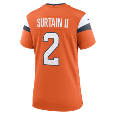 Patrick Surtain II Denver Broncos Women's Nike NFL Game Football Jersey