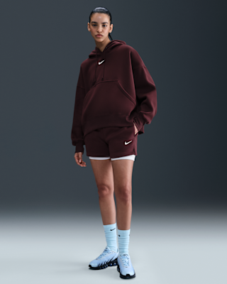 Женские шорты Nike Sportswear Phoenix Fleece Mid-Rise 4" Shorts