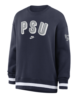 Женские  Penn State Legacy Phoenix Nike College Oversized Pullover Crew