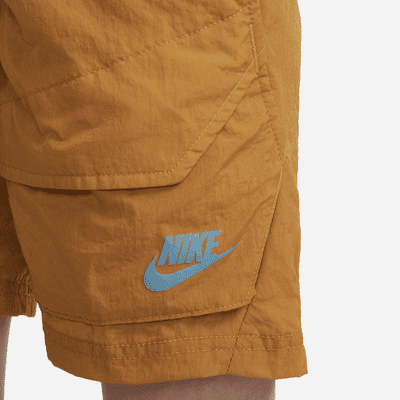 Nike Sportswear Older Kids' (Boys') Woven Utility Cargo Shorts