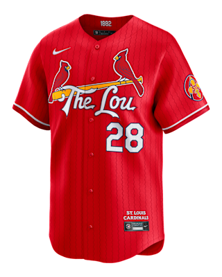 Мужские джерси Nolan Arenado St. Louis Cardinals City Connect Nike Dri-FIT ADV MLB Limited Jersey