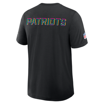 New England Patriots Crucial Catch Men's Nike Dri-FIT NFL T-Shirt