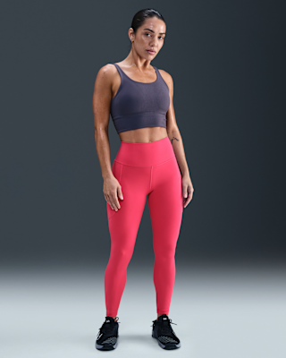 Женские тайтсы Nike One High-Waisted 7/8 Leggings with Pockets