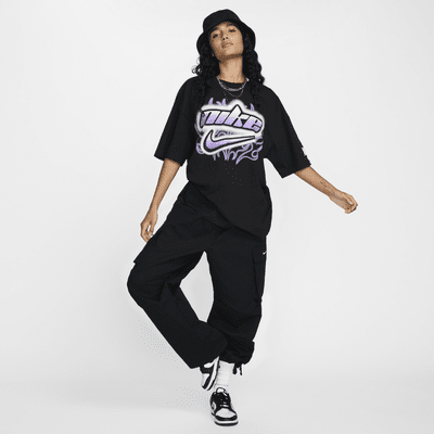 Nike Sportswear oversized cargobroek met halfhoge taille voor dames