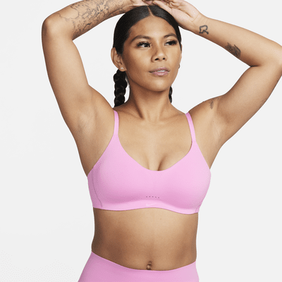 Bra deportivo con almohadillas de baja sujeción para mujer Nike Alate Minimalist