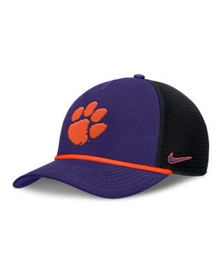 Мужские  Clemson Primetime Rise Nike College Trucker Adjustable Hat