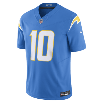 Мужские джерси Justin Herbert Los Angeles Chargers для футбола