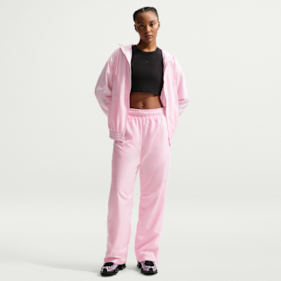 Pants de tiro medio con dobladillo abierto para mujer Nike Sportswear Classic