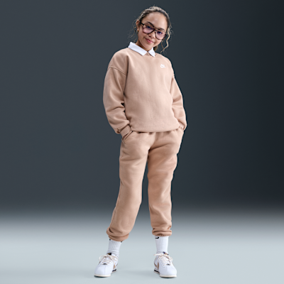 Sudadera oversized para niños talla grande Nike Sportswear Club Fleece
