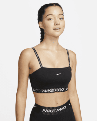 Nike Pro Indy Sujetador deportivo tipo de sujeción ligera con acolchado - Mujer. Nike ES