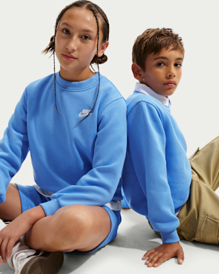 Детский свитшот Nike Sportswear Club Fleece Big Kids'