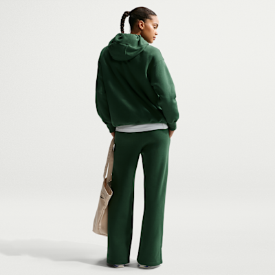 Nike Sportswear Phoenix Fleece Women's High-Waisted Wide-Leg Logo Trousers