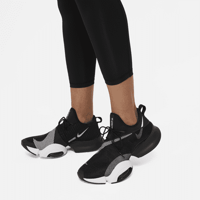 Legging 7/8 taille haute à empiècements en mesh Nike Pro 365 pour Femme