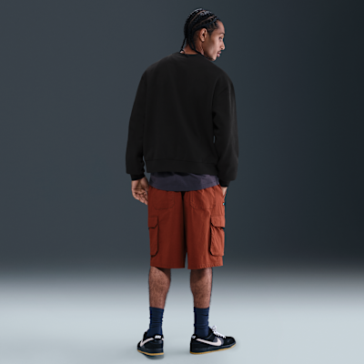 Sudadera de cuello redondo de skateboarding de tejido Fleece Nike SB