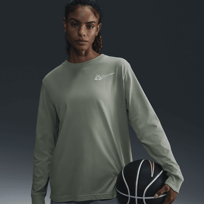 Nike Women's Long-Sleeve Graphic Basketball T-Shirt