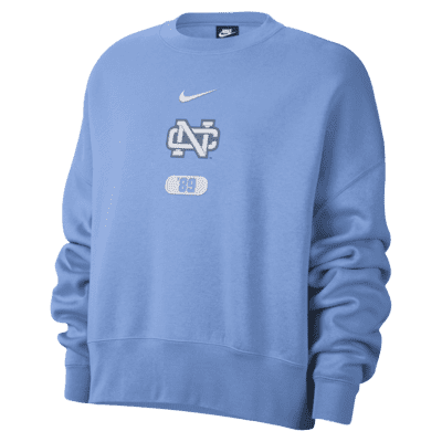 UNC Women's Nike College Crew-Neck Sweatshirt