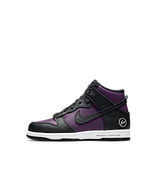 NIKE公式】ナイキ x フラグメント ダンク HIGH キッズシューズ 