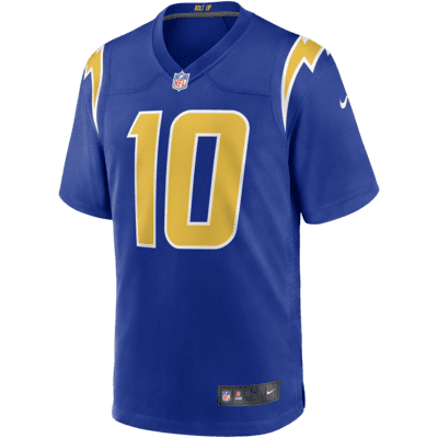 NFL Los Angeles Chargers (Justin Herbert) Men's Game Football Jersey