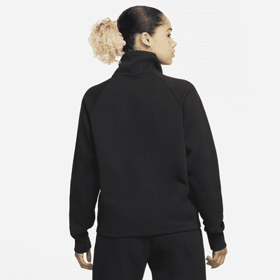 Prenda para la superior con cierre de 1/4 para mujer Nike Sportswear Tech Fleece