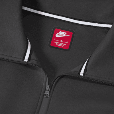 Maglia in fleece con zip a metà lunghezza Nike Tech – Uomo