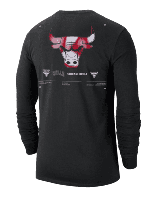 chicago bulls long sleeve jersey