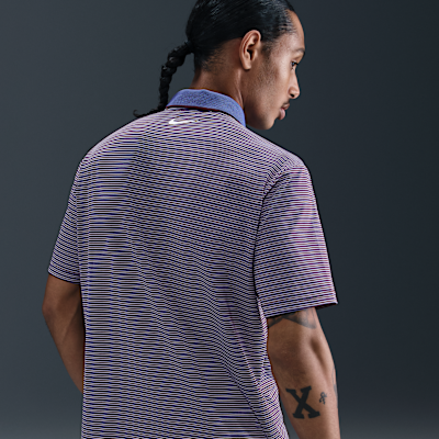 Nike Tour Men's Dri-FIT Striped Golf Polo