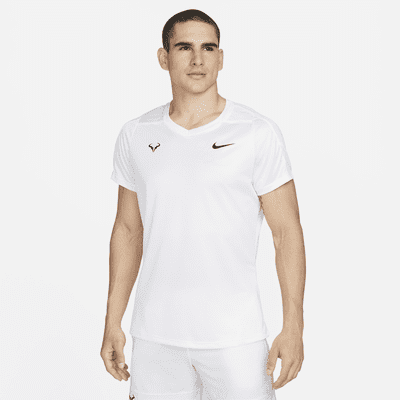 Gato de salto Ardilla Confirmación NikeCourt Dri-FIT Rafa Challenger Camiseta de tenis de manga corta -  Hombre. Nike ES