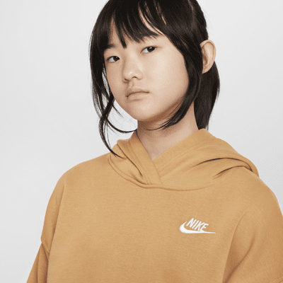 Nike Sportswear Club Fleece Big Kids' Oversized Pullover Hoodie