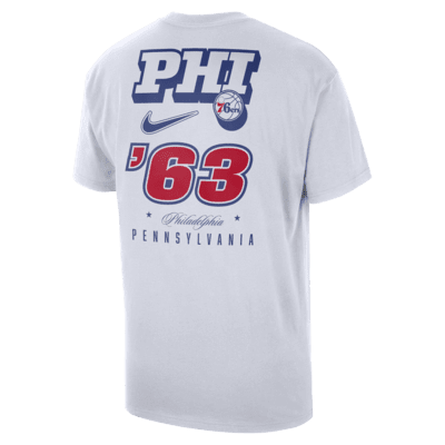 Philadelphia 76ers Courtside Men's Nike NBA T-Shirt