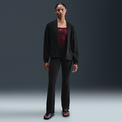 Cárdigan Dri-FIT oversized para mujer Nike Zenvy