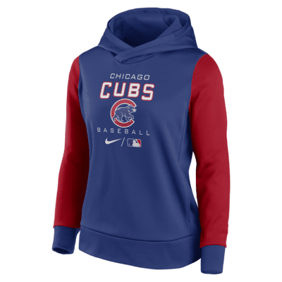 BRAND NEW Majestic MLB Chicago Cubs Thermabase Hooded Sweatshirt