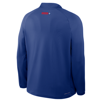 Puerto Rico National Baseball Team 2026 World Baseball Classic Men's Nike Dri-FIT 1/2-Zip Long-Sleeve Top