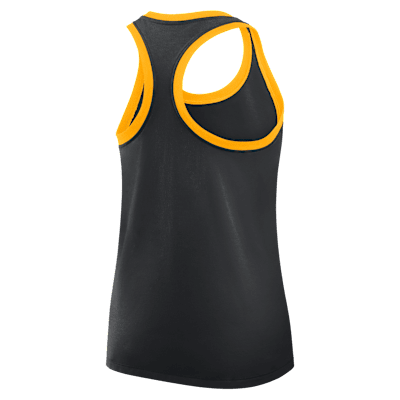 Camiseta de tirantes universitaria Nike con espalda deportiva para mujer Iowa Primetime Shadow