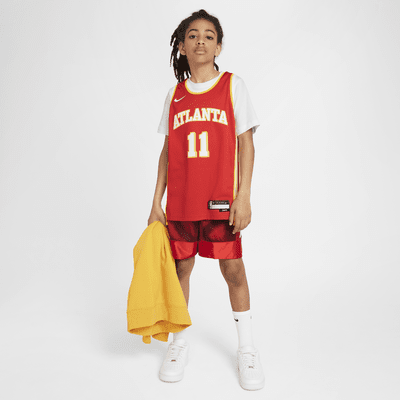 Atlanta Hawks Icon Edition 2023/24 Nike NBA Swingman Trikot für ältere Kinder