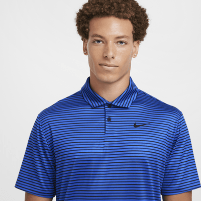 Polo de golf a rayas Dri-FIT para hombre Nike Tour