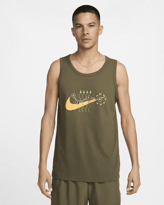 Мужские  Nike Dri-FIT Fitness Tank для тренировок