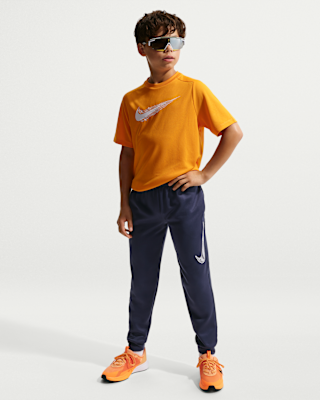 Детские  Nike Multi Big Kids' (Boys') Dri-FIT Knit Training Pants для тренировок