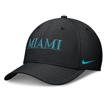 Miami Marlins City Connect Rise Swoosh