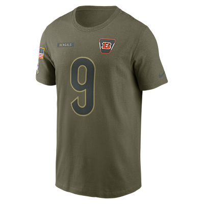 Joe Burrow Cincinnati Bengals Salute To Service Men’s Nike NFL T-Shirt