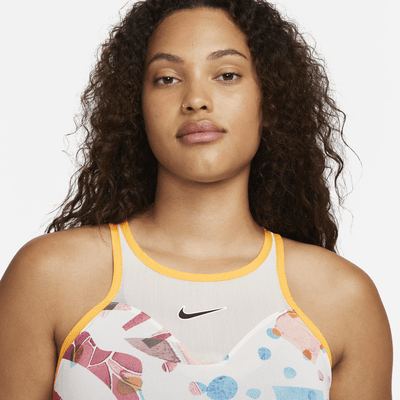 Camiseta de tirantes de tenis estampada para mujer NikeCourt Dri-FIT Slam